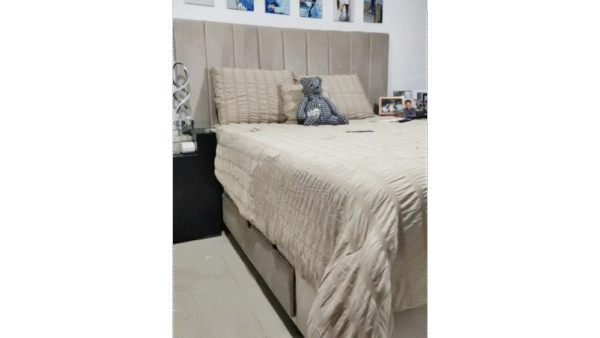 Base de lux con 1 cajón, con ruedas